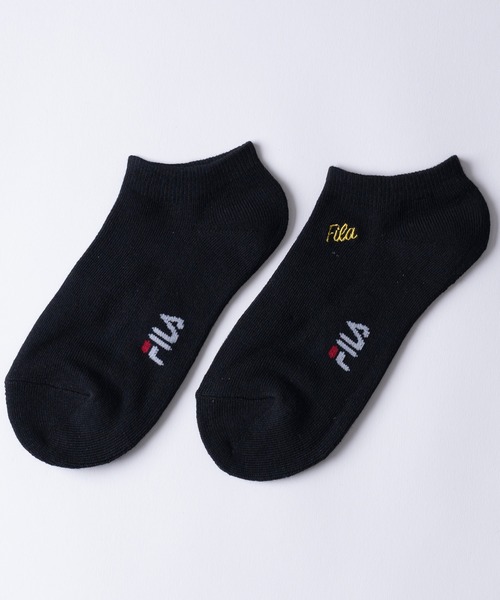 FILA(フィラ)の「FILA フィラ ブランド ロゴ ワンポイント 足底パイル アンクルソックス くるぶし 靴下 23cm 24cm 25cm(ソックス/靴下・レディース・ホワイト/マルチ/ブラック/ブラック系その他/その他/ホワイト系その他・23~25cm/23cm~25cm)」の16枚目の写真
