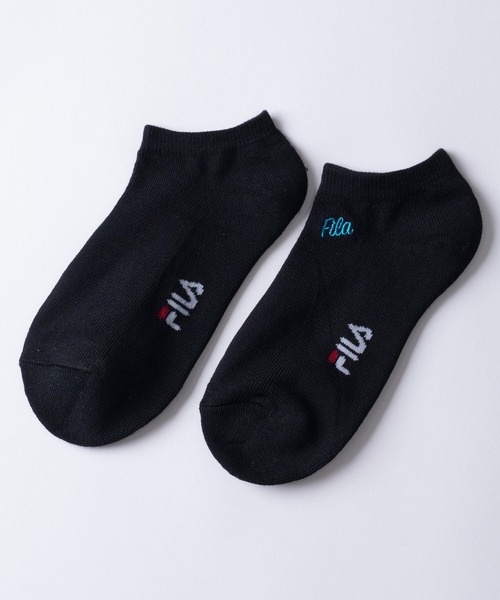 FILA(フィラ)の「FILA フィラ ブランド ロゴ ワンポイント 足底パイル アンクルソックス くるぶし 靴下 23cm 24cm 25cm(ソックス/靴下・レディース・ホワイト/マルチ/ブラック/ブラック系その他/その他/ホワイト系その他・23~25cm/23cm~25cm)」の15枚目の写真