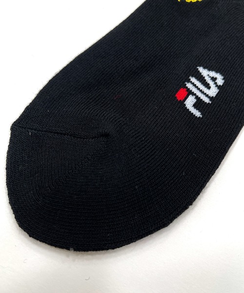 FILA(フィラ)の「FILA フィラ ブランド ロゴ ワンポイント 足底パイル アンクルソックス くるぶし 靴下 23cm 24cm 25cm(ソックス/靴下・レディース・ホワイト/マルチ/ブラック/ブラック系その他/その他/ホワイト系その他・23~25cm/23cm~25cm)」の20枚目の写真