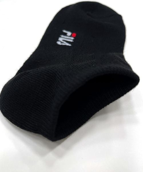 FILA(フィラ)の「FILA フィラ ブランド ロゴ ワンポイント 足底パイル アンクルソックス くるぶし 靴下 23cm 24cm 25cm(ソックス/靴下・レディース・ホワイト/マルチ/ブラック/ブラック系その他/その他/ホワイト系その他・23~25cm/23cm~25cm)」の21枚目の写真
