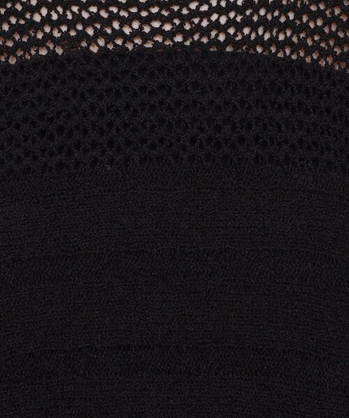 SHOO・LA・RUE(シューラルー)の「◆ブークレメッシュ切り替えニットプルオーバー(ニット/セーター・レディース・ホワイト系/ピンク系/サンドベージュ/ブラック・00)」の20枚目の写真