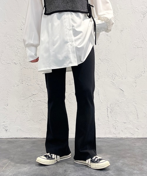 apres jour mignon(アプレジュールミニョン)の「カットオフリブパンツ【ZOZOTOWN限定アイテム】(その他パンツ・レディース・アイボリー/グリーン/ピンク/オレンジ/ブラック・SMALL/MEDIUM/X-LARGE)」の14枚目の写真