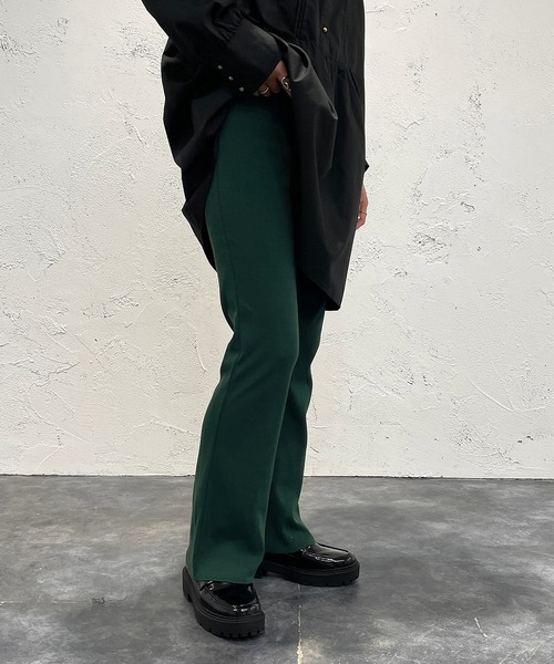 apres jour mignon(アプレジュールミニョン)の「カットオフリブパンツ【ZOZOTOWN限定アイテム】(その他パンツ・レディース・アイボリー/グリーン/ピンク/オレンジ/ブラック・SMALL/MEDIUM/X-LARGE)」の21枚目の写真