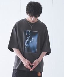 Alpinus | Alpinus - Flower graphic loose print Tee /フラワーグラフィックルーズプリントTシャツ(Tシャツ/カットソー)