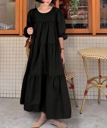 sakishimatokyo | ロングティアードワンピース(ワンピース)