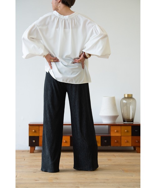 HANNE（アン）の「プリーツパンツ（その他パンツ・レディース・イエロー/ブルー/ブラック・フリー/FREE）」の6枚目の写真