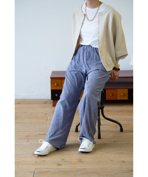 HANNE（アン）の「プリーツパンツ（その他パンツ・レディース・イエロー/ブルー/ブラック・フリー/FREE）」の11枚目の写真