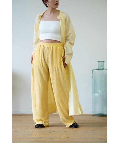 HANNE（アン）の「プリーツパンツ（その他パンツ・レディース・イエロー/ブルー/ブラック・フリー/FREE）」の7枚目の写真