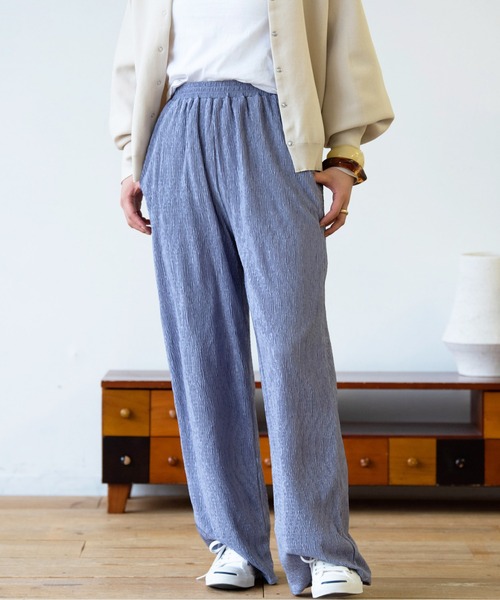 HANNE（アン）の「プリーツパンツ（その他パンツ・レディース・イエロー/ブルー/ブラック・フリー/FREE）」の21枚目の写真