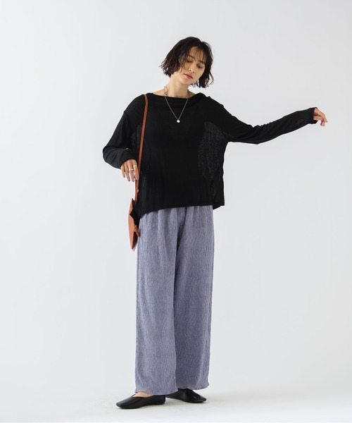 HANNE（アン）の「プリーツパンツ（その他パンツ・レディース・イエロー/ブルー/ブラック・フリー/FREE）」の19枚目の写真