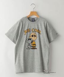 SHIPS KIDS:スヌーピー 半袖 TEE(145～160cm)