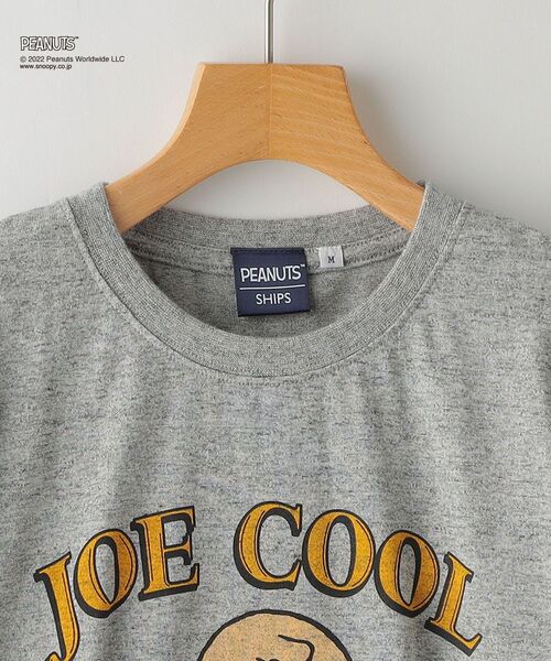 SHIPS(シップス)の「SHIPS KIDS:スヌーピー 半袖 TEE(145~160cm)(Tシャツ/カットソー・キッズ・グレー/ロイヤルブルー/オフホワイト/クリーム・M/160/S/145)」の6枚目の写真