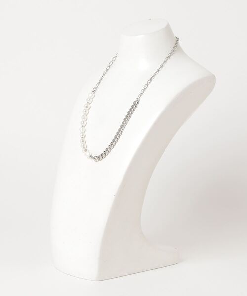 WEGO（ウィゴー）の「WEGO/チェーンミックスパールネックレス（ネックレス・メンズ・その他1/その他2/その他3・FREE）」の11枚目の写真