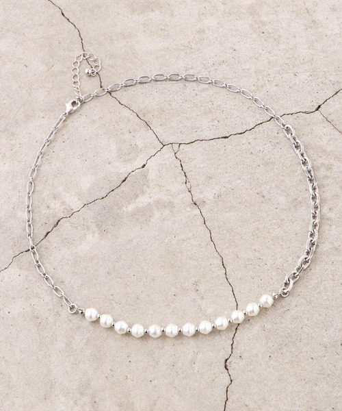 WEGO（ウィゴー）の「WEGO/チェーンミックスパールネックレス（ネックレス・メンズ・その他1/その他2/その他3・FREE）」の17枚目の写真