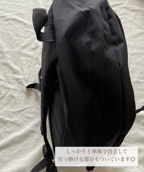 Cham.（チャム）の「カジュアルバックパック（バックパック/リュック・レディース・ブラック・F）」の10枚目の写真