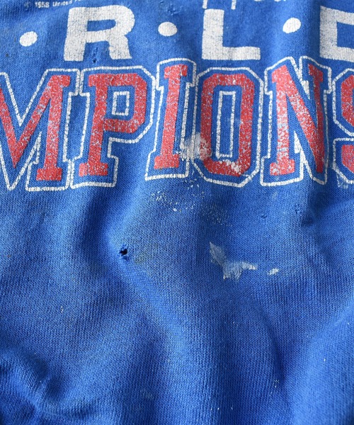 SNOOPY（スヌーピー）の「【ヴィンテージ古着】80's SNOOPY / スヌーピー NBA "DETROIT PISTONS" スウェット（スウェット・メンズ・ブルー・X-LARGE）」の11枚目の写真