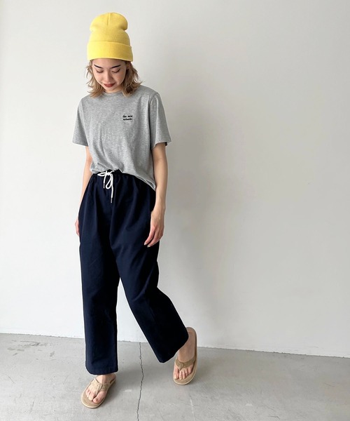 CANAL JEAN(キャナルジーン)の「El mar(エルマール) アクリルカラーニット帽(ニットキャップ/ビーニー・レディース・ホワイト/ブラック/ベージュ/ネイビー/イエロー・ONE SIZE)」の12枚目の写真