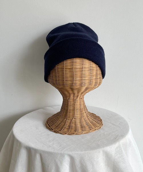 CANAL JEAN(キャナルジーン)の「El mar(エルマール) アクリルカラーニット帽(ニットキャップ/ビーニー・レディース・ホワイト/ブラック/ベージュ/ネイビー/イエロー・ONE SIZE)」の19枚目の写真