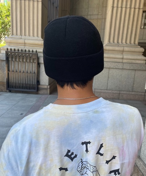 CANAL JEAN(キャナルジーン)の「El mar(エルマール) アクリルカラーニット帽(ニットキャップ/ビーニー・レディース・ホワイト/ブラック/ベージュ/ネイビー/イエロー・ONE SIZE)」の22枚目の写真