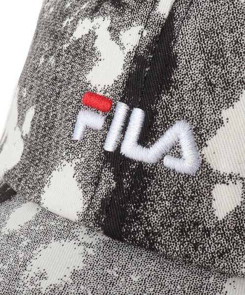 FILA（フィラ）の「【FILA】タイダイ柄キャップ（キャップ・キッズ・ブラック/ライトグリーン系/ライトパープル・00）」の9枚目の写真