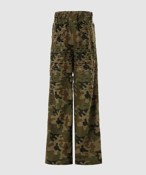 DRIES VAN NOTEN/ドリス ヴァンノッテン ロングパンツ カーキ DRIES VAN NOTEN - DRIES VAN NOTEN / ドリスヴァンノッテン