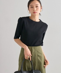LOEFF＞コットン クレセントスリーブ Tシャツ（Tシャツ/カットソー