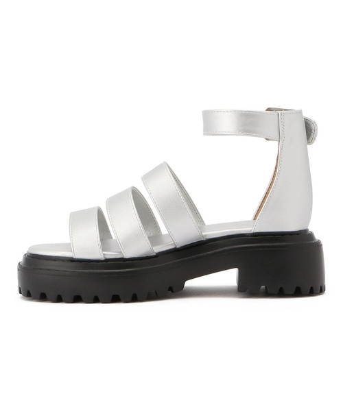 AVIREX（アヴィレックス）の「GLADIATOR SANDAL/ グラディエーターサンダル（サンダル・レディース・ブラック/シルバー・23/24/22.5）」の17枚目の写真