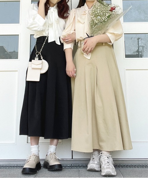 yuririn*×apres jour】タックスカート【ZOZOTOWN限定アイテム