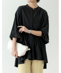 Re:EDIT | ボリュームスリーブチュニックブラウス(シャツ/ブラウス)