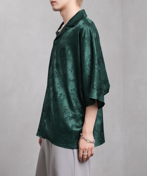 Adoon plain（アドーンプレーン）の「【Adoon plain】アソートドルマンスリーブシャツ（シャツ/ブラウス・メンズ・ホワイト/ブラック/グリーン/ブルーグレー・MEDIUM/LARGE）」の20枚目の写真