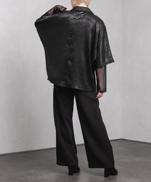 Adoon plain（アドーンプレーン）の「【Adoon plain】アソートドルマンスリーブシャツ（シャツ/ブラウス・メンズ・ホワイト/ブラック/グリーン/ブルーグレー・MEDIUM/LARGE）」の18枚目の写真