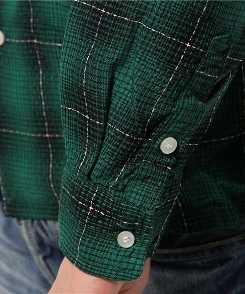 HYSTERIC GLAMOUR（ヒステリックグラマー）の「EVIL WOMAN刺繍 長袖オープンカラーSH（シャツ/ブラウス・メンズ・レッド系その他/グリーン系その他/グレー系その他・MEDIUM/SMALL/LARGE）」の18枚目の写真