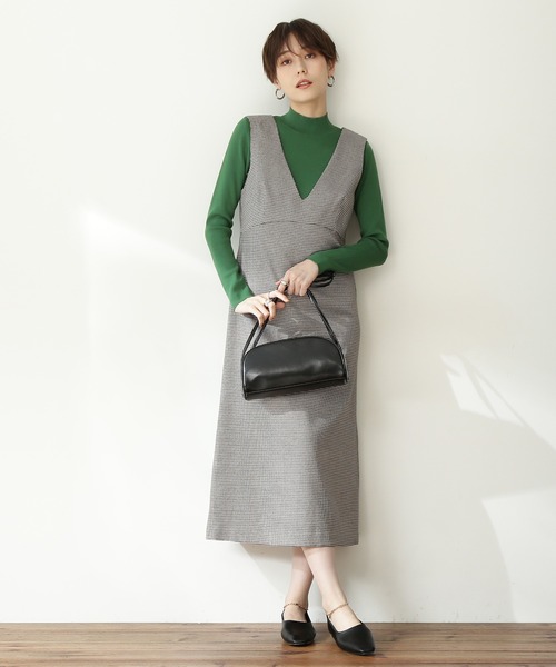 N.（N. Natural Beauty Basic）（エヌエヌナチュラルビューティーベーシック）の「【松井愛莉さん着用】◆パニーニショルダーバッグ（ショルダーバッグ・レディース・ブラック/ブルー/キャメル・ﾌﾘ-）」の12枚目の写真