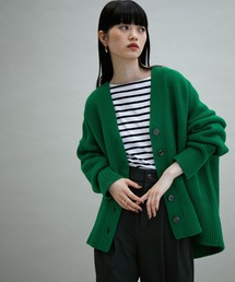 【WEB限定(一部店舗展開あり)】ローゲージＶネックカーディガン