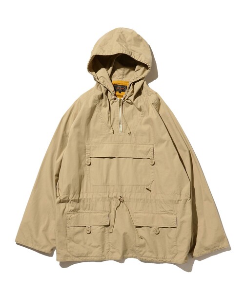 BEAMS PLUS（ビームスプラス）の「BEAMS PLUS / コットン ユーロ スポーツアノラック（その他アウター・メンズ・レッド/ベージュ/マスタード/グリーン・XL/L/S/M）」の13枚目の写真