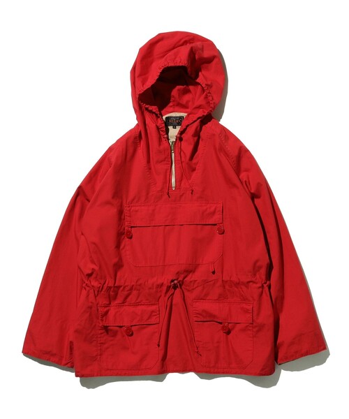 BEAMS PLUS（ビームスプラス）の「BEAMS PLUS / コットン ユーロ スポーツアノラック（その他アウター・メンズ・レッド/ベージュ/マスタード/グリーン・XL/L/S/M）」の21枚目の写真