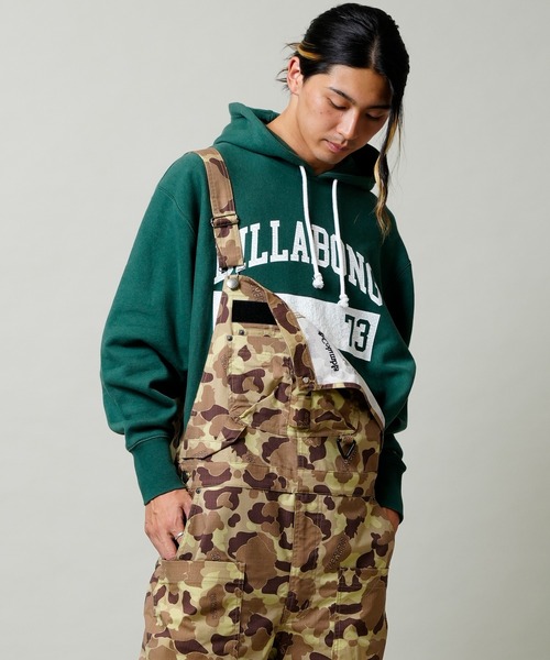 BILLABONG（ビラボン）の「BILLABONG/ビラボン ヘビーウェイト カレッジロゴ風 フーディー/パーカー BC012-013（パーカー・メンズ・ブラック/グレー/グリーン・M/L/XL）」の13枚目の写真