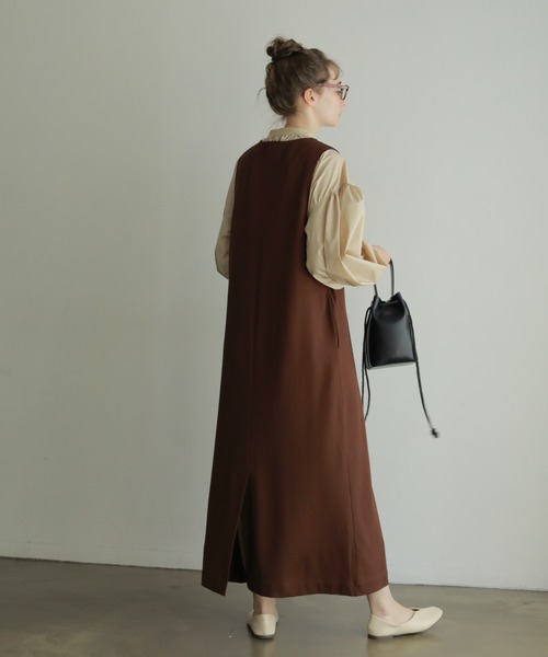 onetome（ワントゥーミー）の「ボリュームスリーブシャツ（シャツ/ブラウス・レディース・ベージュ/ブラウン/ピンク・FREE）」の18枚目の写真