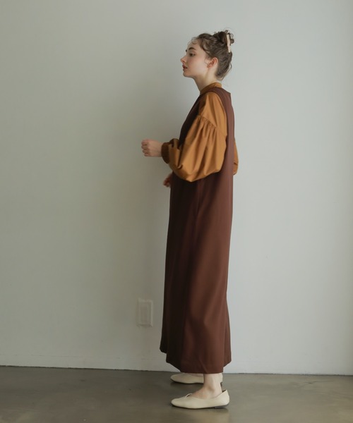 onetome（ワントゥーミー）の「ボリュームスリーブシャツ（シャツ/ブラウス・レディース・ベージュ/ブラウン/ピンク・FREE）」の7枚目の写真