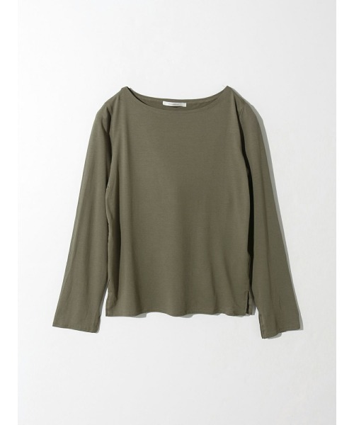 セール】MIDIUMISOLID for Ladies ボートネックインナープル