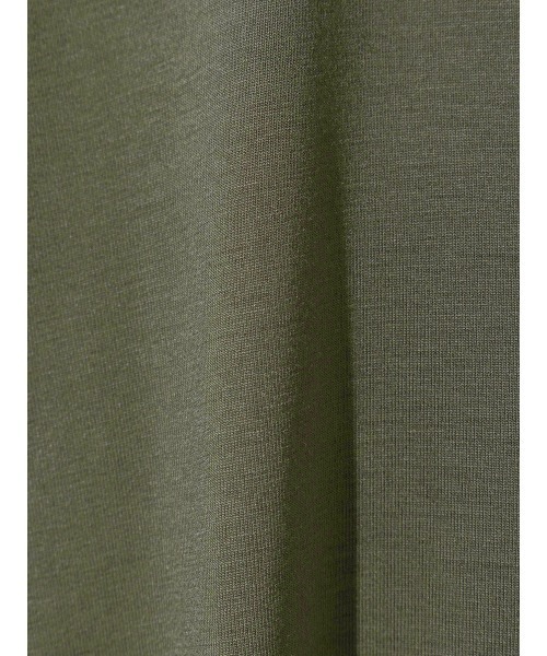MIDIUMISOLID(ミディウミソリッド)の「MIDIUMISOLID for Ladies ボートネックインナープルオーバー(Tシャツ/カットソー・レディース・ブラック/オフホワイト/グレー/グリーン・FREE)」の17枚目の写真