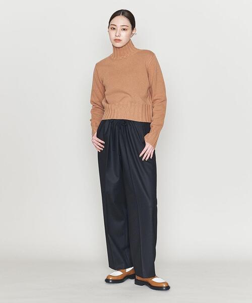 ASTRAET（アストラット）の「＜ASTRAET＞W 5G ハイネックニット（ニット/セーター・レディース・ブラック/ブラウン・FREE）」の7枚目の写真