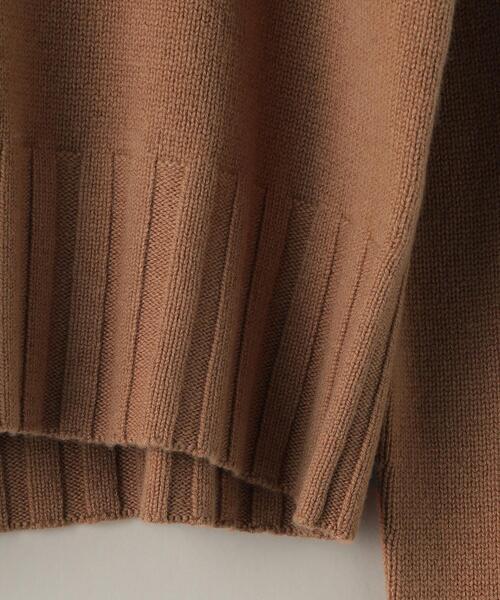 ASTRAET（アストラット）の「＜ASTRAET＞W 5G ハイネックニット（ニット/セーター・レディース・ブラック/ブラウン・FREE）」の13枚目の写真