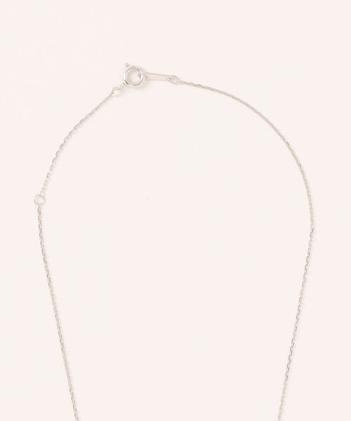 ESTELLE（エステール）の「ダンシングストーン 10月誕生石 シルバー ピンクトルマリン ネックレス ESTELLE/エステール（ネックレス・レディース・ホワイト・45cm）」の3枚目の写真