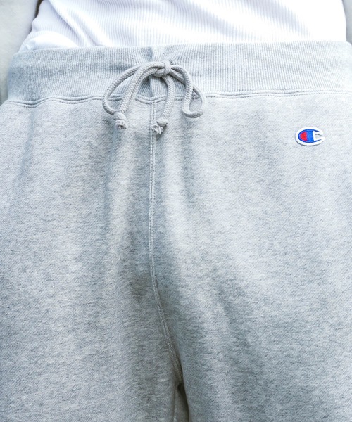 Champion（チャンピオン）の「【CHAMPION/チャンピオン】裏起毛スウェットパンツ テーパードシルエット 裾口リブ仕様　 サスティナブル素材（スウェットパンツ・メンズ・ブラック/ネイビー/杢グレー/ダークグリーン・X-LARGE/LARGE/MEDIUM）」の16枚目の写真