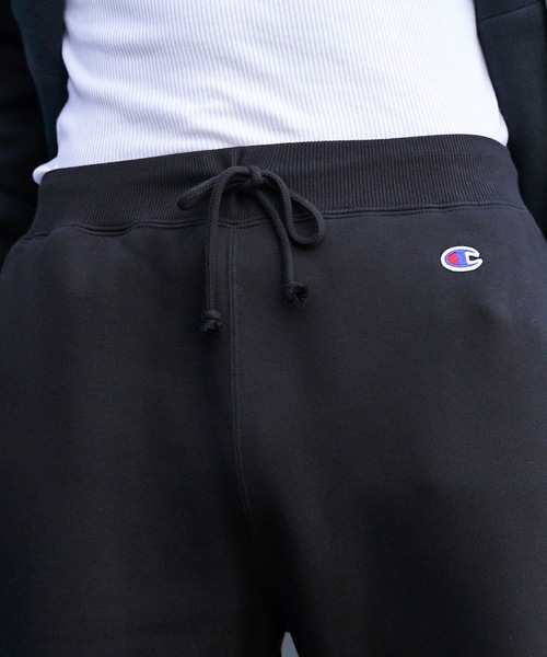 Champion（チャンピオン）の「【CHAMPION/チャンピオン】裏起毛スウェットパンツ テーパードシルエット 裾口リブ仕様　 サスティナブル素材（スウェットパンツ・メンズ・ブラック/ネイビー/杢グレー/ダークグリーン・X-LARGE/LARGE/MEDIUM）」の9枚目の写真