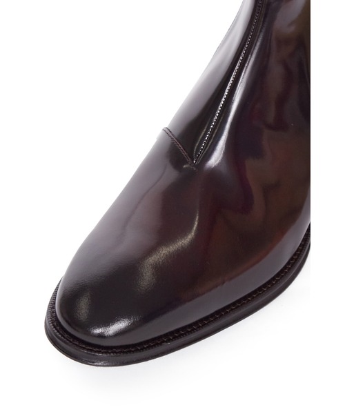 TORNADO MART（トルネードマート）の「HIGH STREET∴ガラスレザーサイドゴア（ブーツ・メンズ・ダークブラウン系・M/S）」の3枚目の写真