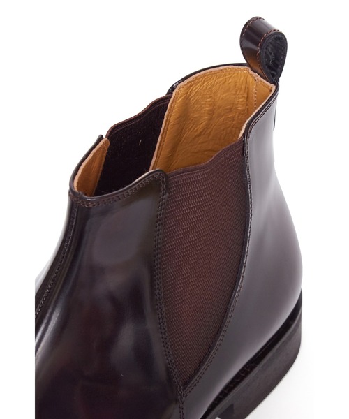 TORNADO MART（トルネードマート）の「HIGH STREET∴ガラスレザーサイドゴア（ブーツ・メンズ・ダークブラウン系・M/S）」の4枚目の写真