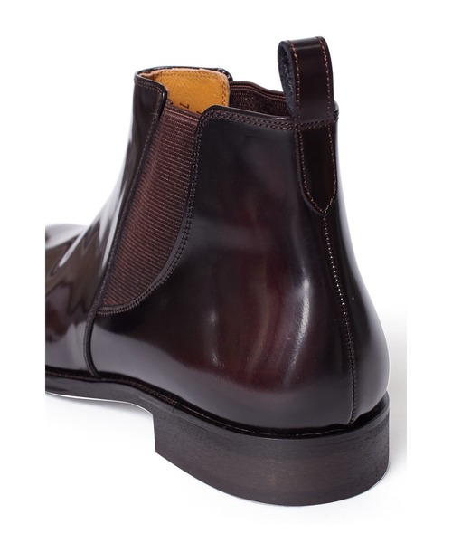 TORNADO MART（トルネードマート）の「HIGH STREET∴ガラスレザーサイドゴア（ブーツ・メンズ・ダークブラウン系・M/S）」の6枚目の写真