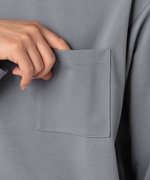 COMME CA ISM（コムサイズム）の「フェイクレイヤード Tシャツ（Tシャツ/カットソー・メンズ・ホワイト/ブラック/ミント/チャコール/ライトグレー/ワイン・MEDIUM/LARGE）」の12枚目の写真